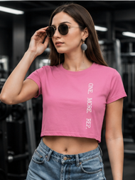 Crop Top - Gym Girl, Gym Women Boxy Tee, Workout Crop Top, Fitness Lovers Top, Weightlifting Cropped Shirt