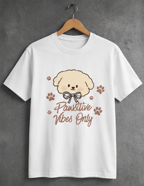 Positive Vibes only || Unisex, Built for Walks, Wags, Good Vibes, Paws Up, Vibes On