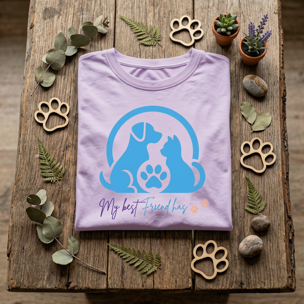 Best Friend || Unisex, Built for Walks, Wags, Good Vibes, Paws Up, Vibes On for pets