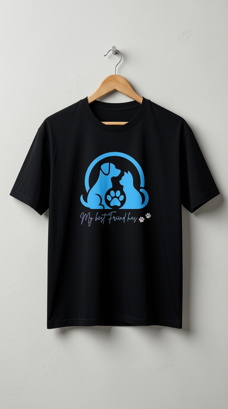 Best Friend || Unisex, Built for Walks, Wags, Good Vibes, Paws Up, Vibes On for pets