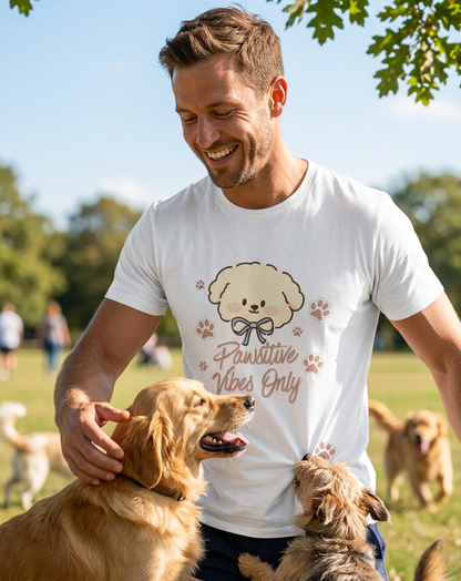 Positive Vibes only || Unisex, Built for Walks, Wags, Good Vibes, Paws Up, Vibes On