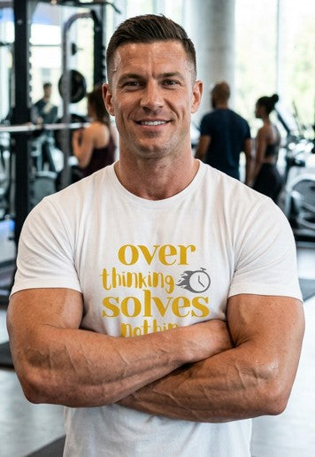 Over Thinking || Unisex, Motivational Workout Shirt, Gym Streetwear Tee, Fitness Vibes