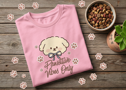 Positive Vibes only || Unisex, Built for Walks, Wags, Good Vibes, Paws Up, Vibes On