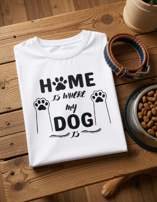 Dog Home || Unisex, Built for Walks, Wags, Good Vibes, Paws Up, Dog Lover